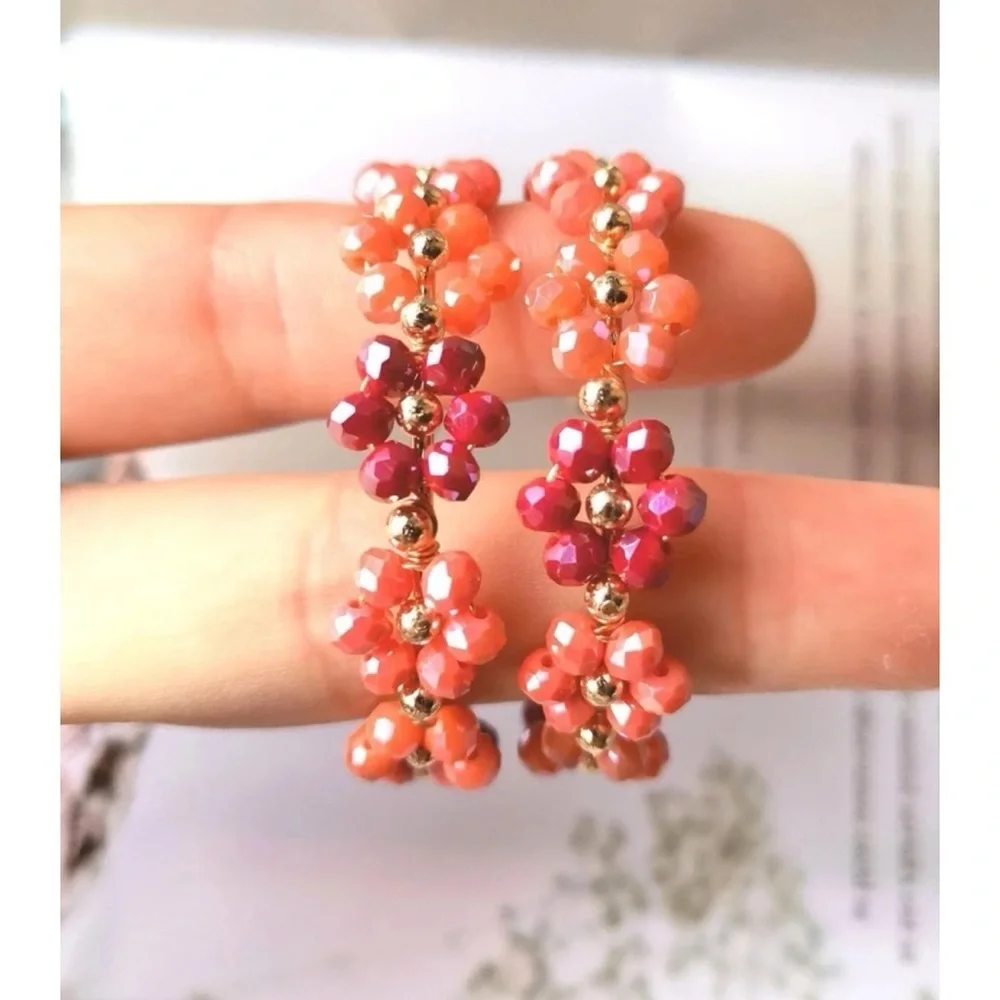 Boutique crystal flower